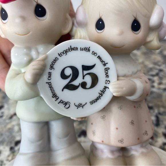 Precious Moments God Blessed Our Years Together with Love 25th 1983 - Picture 8 of 12